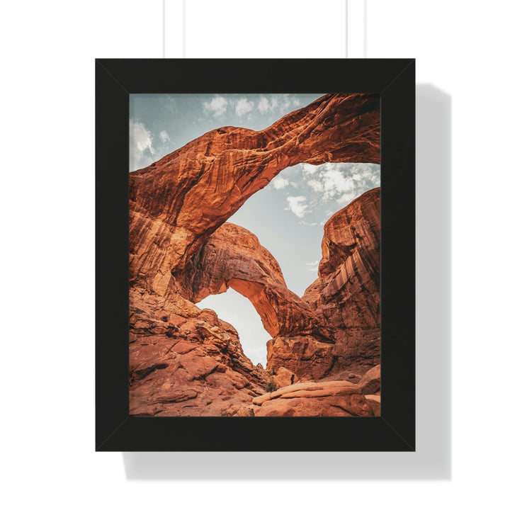 Natural Frames Part 4 - Framed Print - Visiting This World