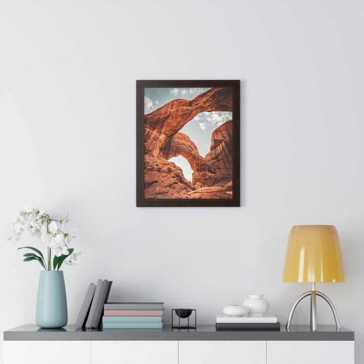 Natural Frames Part 4 - Framed Print - Visiting This World