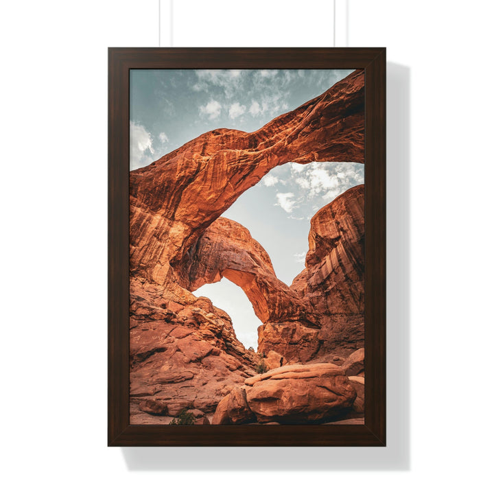 Natural Frames Part 4 - Framed Print - Visiting This World