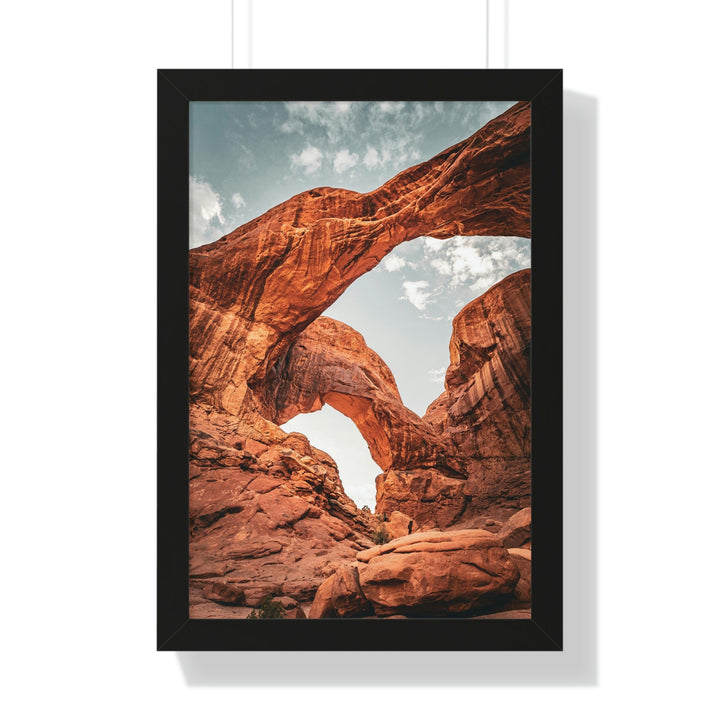 Natural Frames Part 4 - Framed Print - Visiting This World