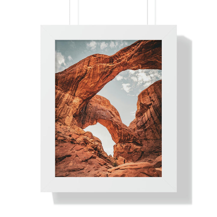 Natural Frames Part 4 - Framed Print - Visiting This World