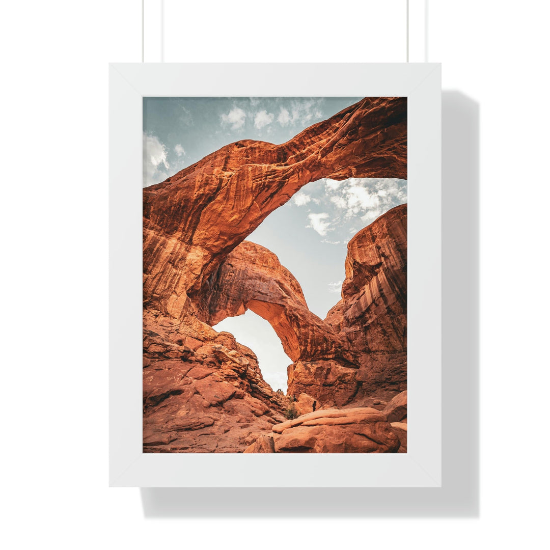 Natural Frames Part 4 - Framed Print - Visiting This World