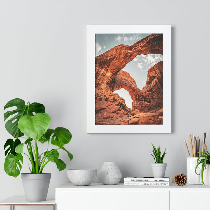 Natural Frames Part 4 - Framed Print - Visiting This World