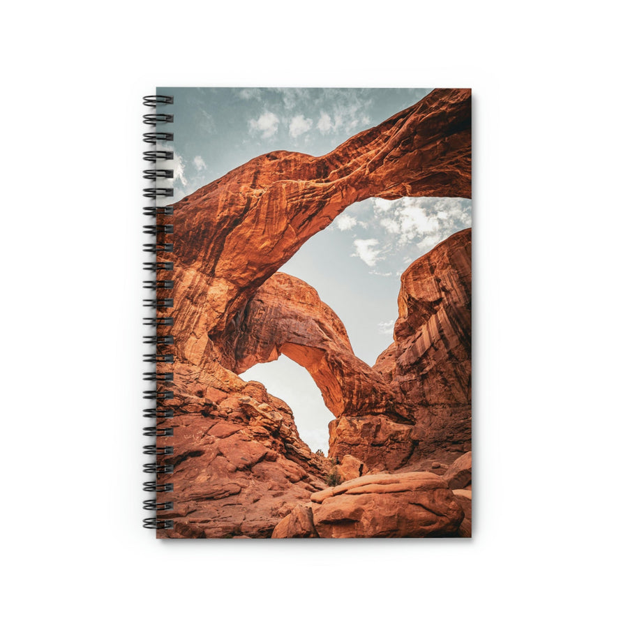 Natural Frames Part 4 - Spiral Ruled Line Notebook - Visiting This World