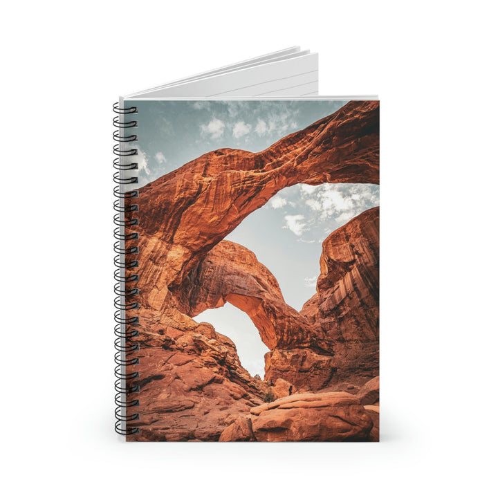 Natural Frames Part 4 - Spiral Ruled Line Notebook - Visiting This World