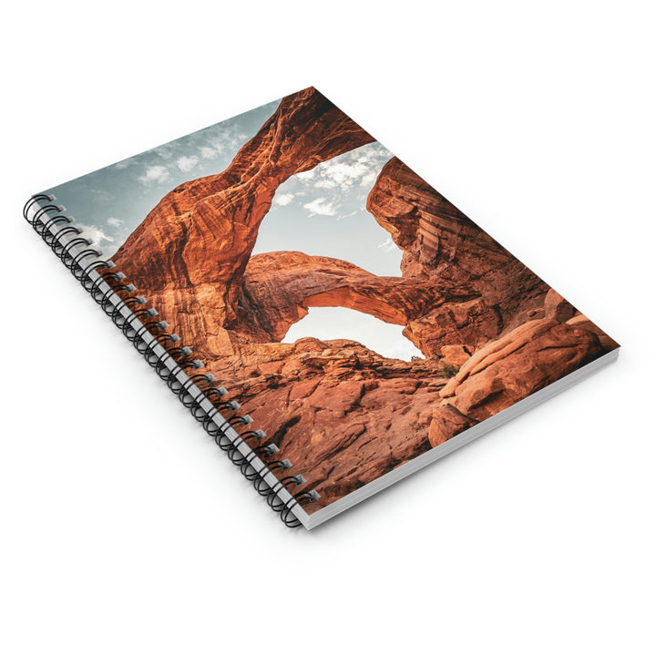 Natural Frames Part 4 - Spiral Ruled Line Notebook - Visiting This World