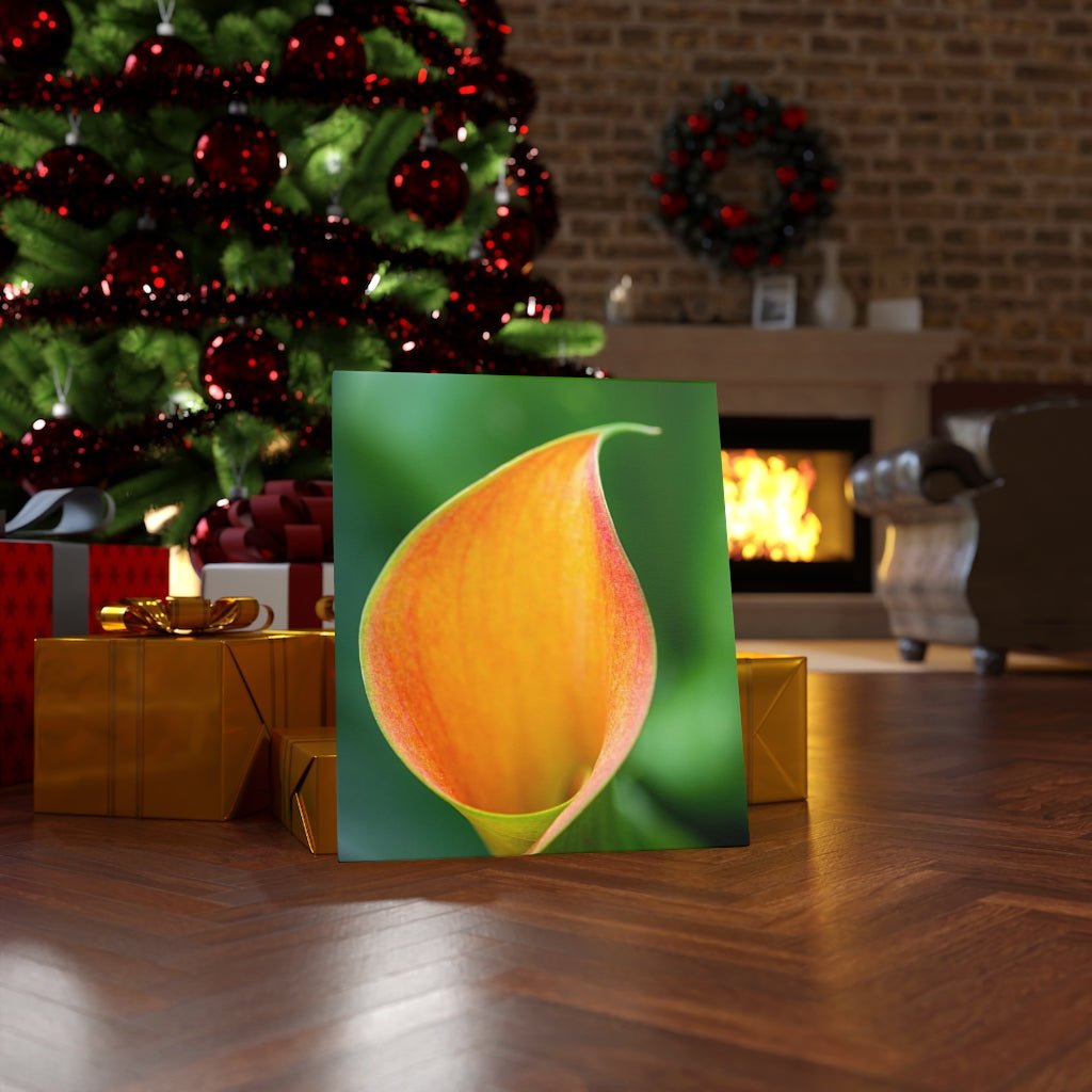 Orange Calla Lily - Canvas - Visiting This World