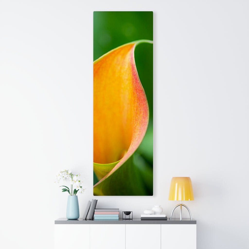 Orange Calla Lily - Canvas - Visiting This World