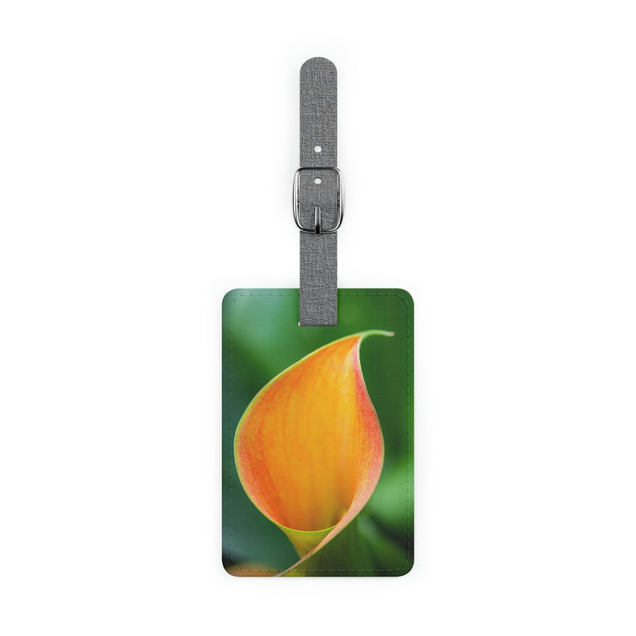 Orange Calla Lily - Luggage Tag - Visiting This World