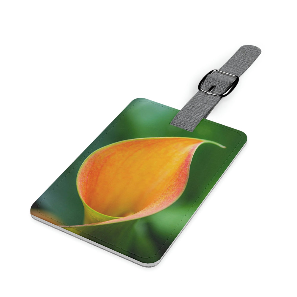 Orange Calla Lily - Luggage Tag - Visiting This World