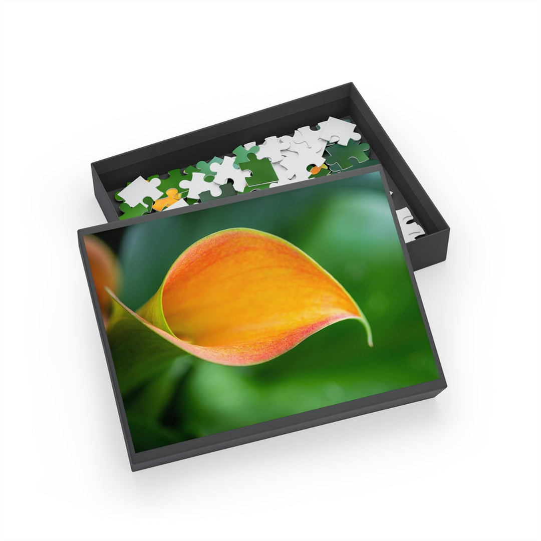 Orange Calla Lily - Nature Puzzle (96, 252, 500, 1000-Piece) - Visiting This World