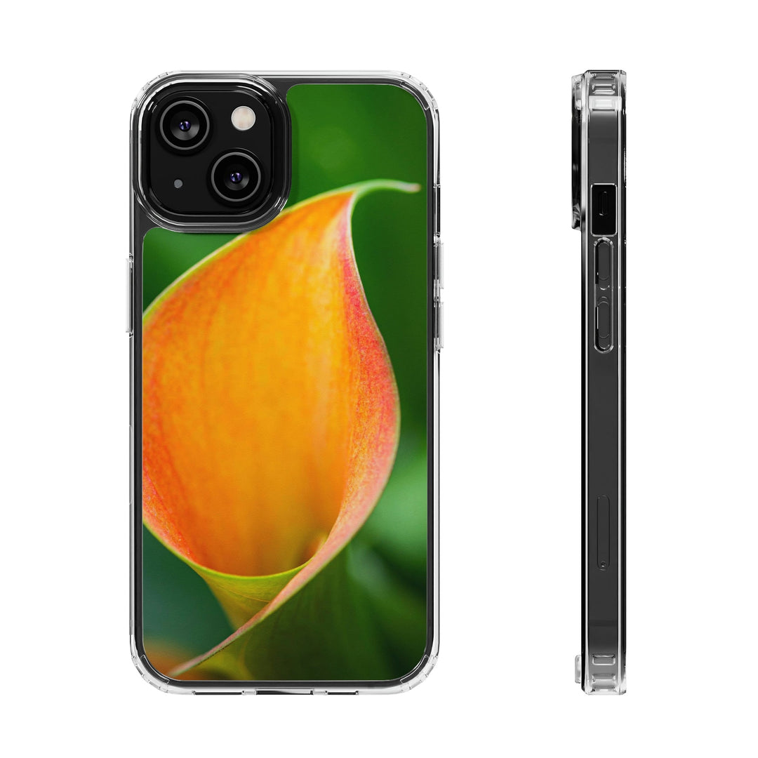 Orange Calla Lily - Phone Case Featuring Photography Art - Visiting This World