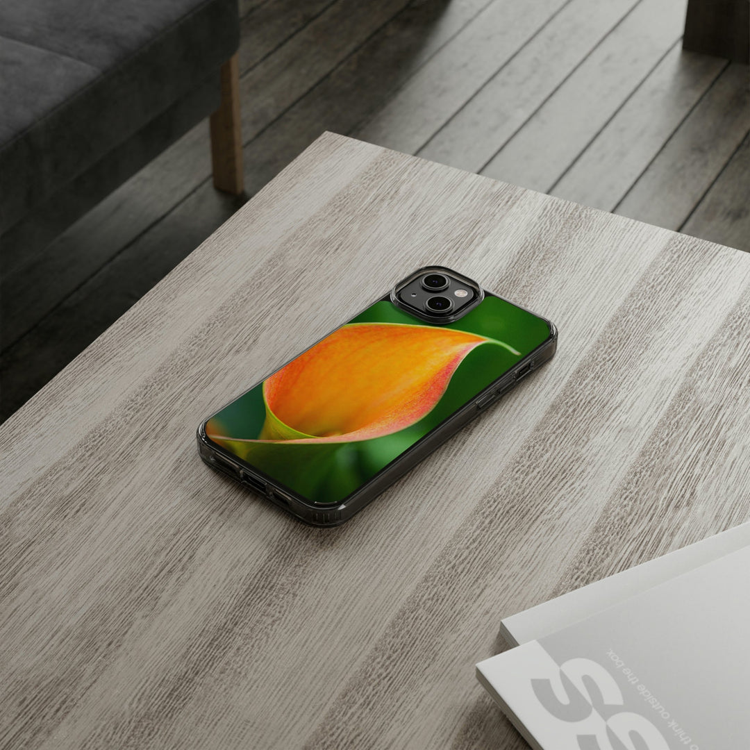 Orange Calla Lily - Phone Case Featuring Photography Art - Visiting This World