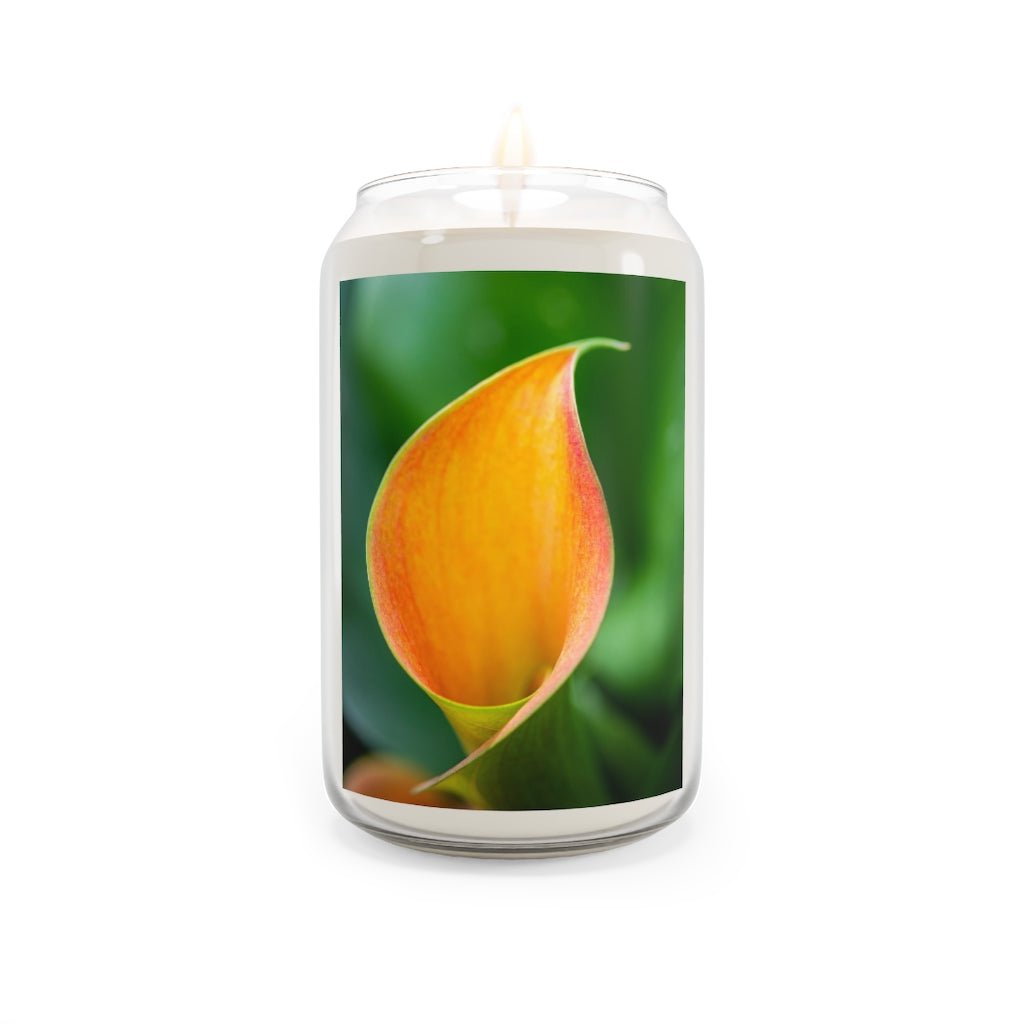 Orange Calla Lily - Scented Candle, 13.75oz - Visiting This World