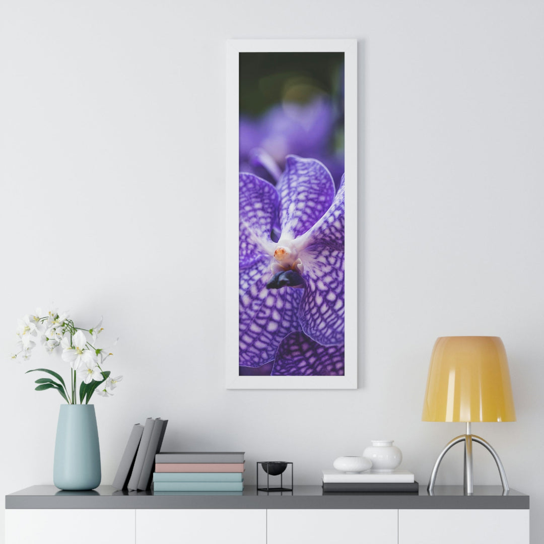 Orchid Detail - Framed Print - Visiting This World