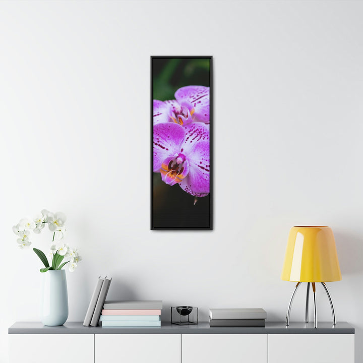 Orchid in Pink - Canvas with Frame - Visiting This World