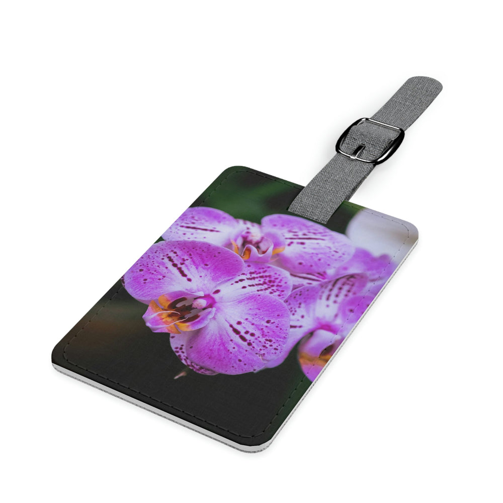 Orchid in Pink - Luggage Tag - Visiting This World