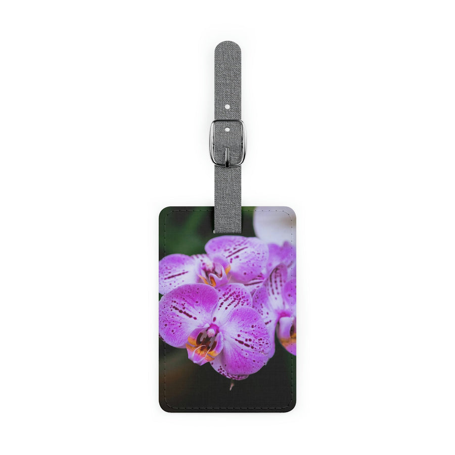 Orchid in Pink - Luggage Tag - Visiting This World