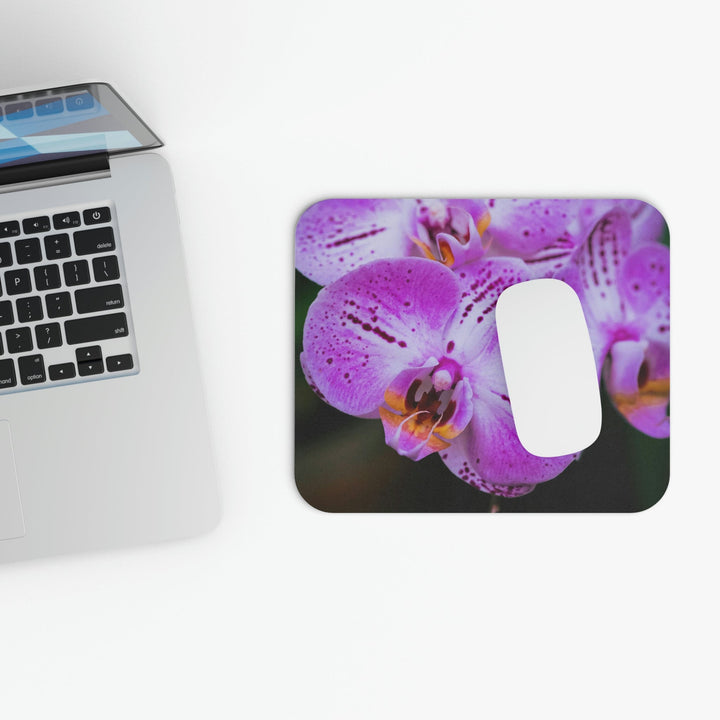 Orchid in Pink - Mouse Pad (Rectangle) - Visiting This World