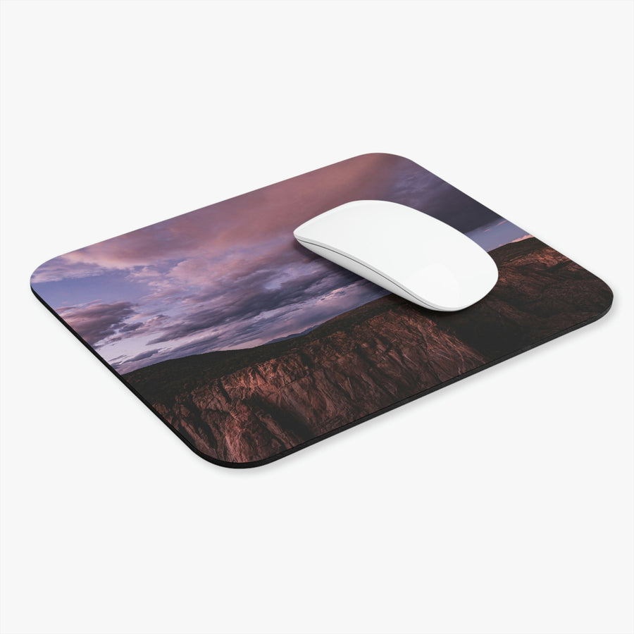 Painted Wall at Sunset Part 3 - Mouse Pad (Rectangle) - Visiting This World