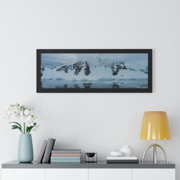 Peaceful Anchoring - Framed Print - Visiting This World