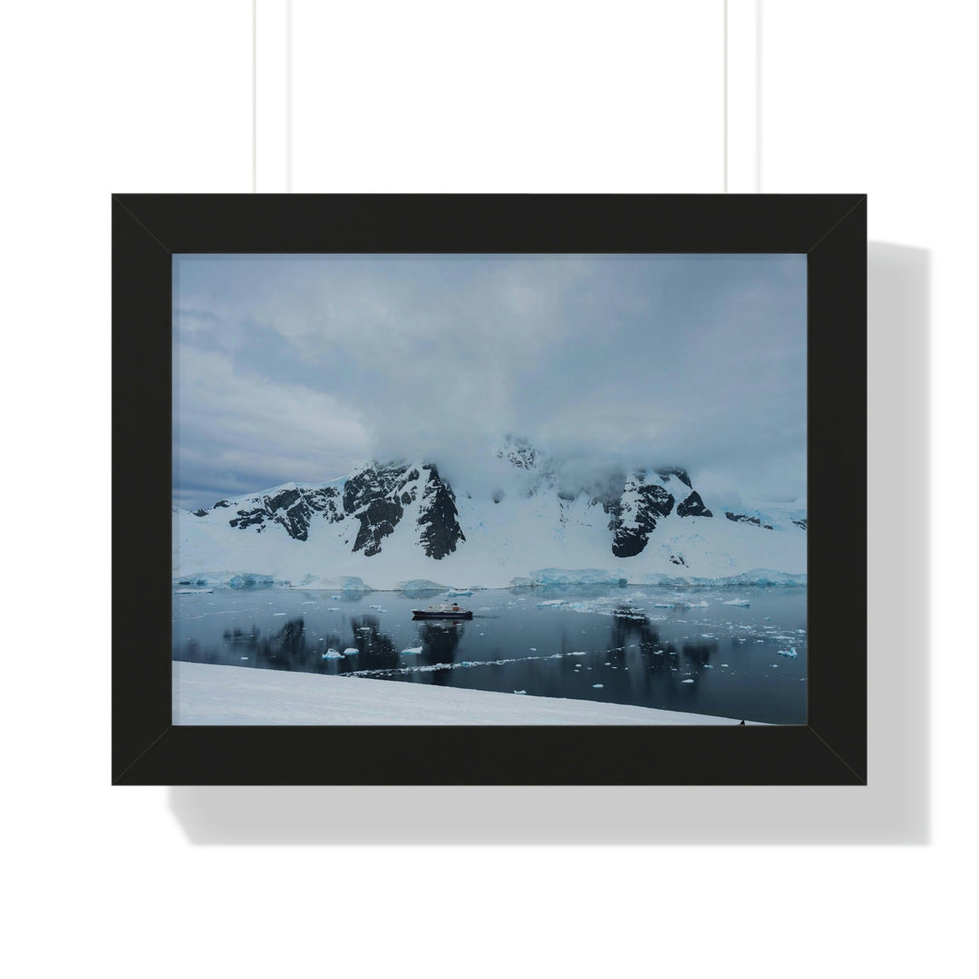 Peaceful Anchoring - Framed Print - Visiting This World