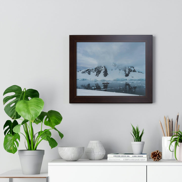 Peaceful Anchoring - Framed Print - Visiting This World