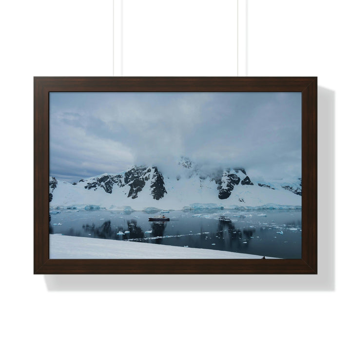 Peaceful Anchoring - Framed Print - Visiting This World