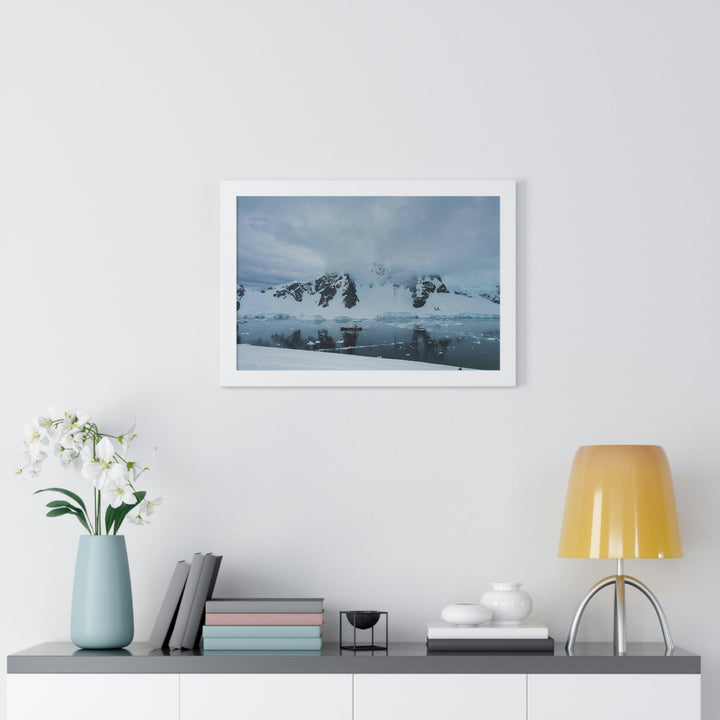 Peaceful Anchoring - Framed Print - Visiting This World