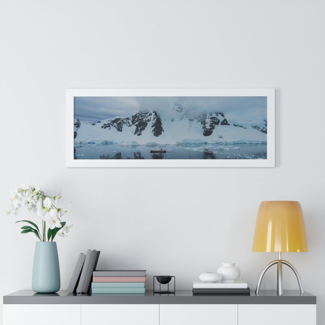 Peaceful Anchoring - Framed Print - Visiting This World