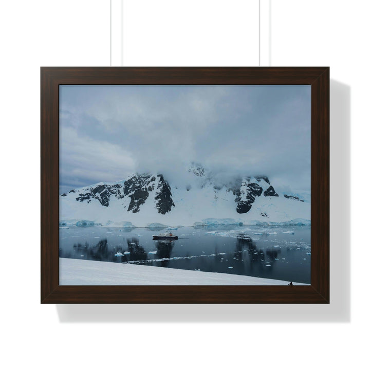 Peaceful Anchoring - Framed Print - Visiting This World