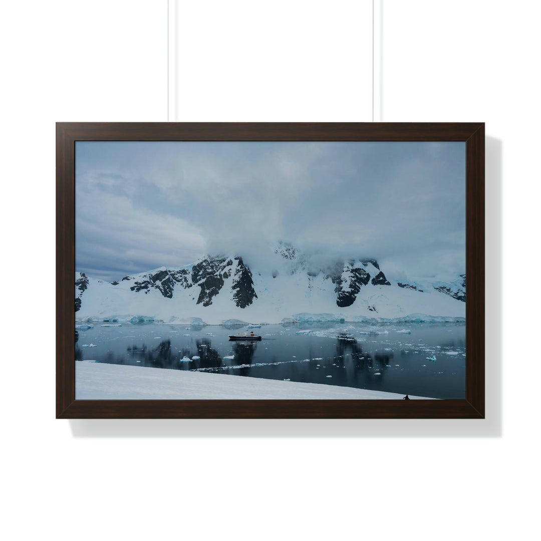 Peaceful Anchoring - Framed Print - Visiting This World