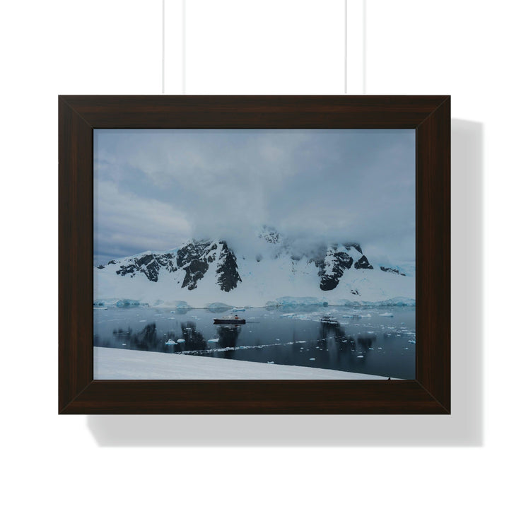 Peaceful Anchoring - Framed Print - Visiting This World