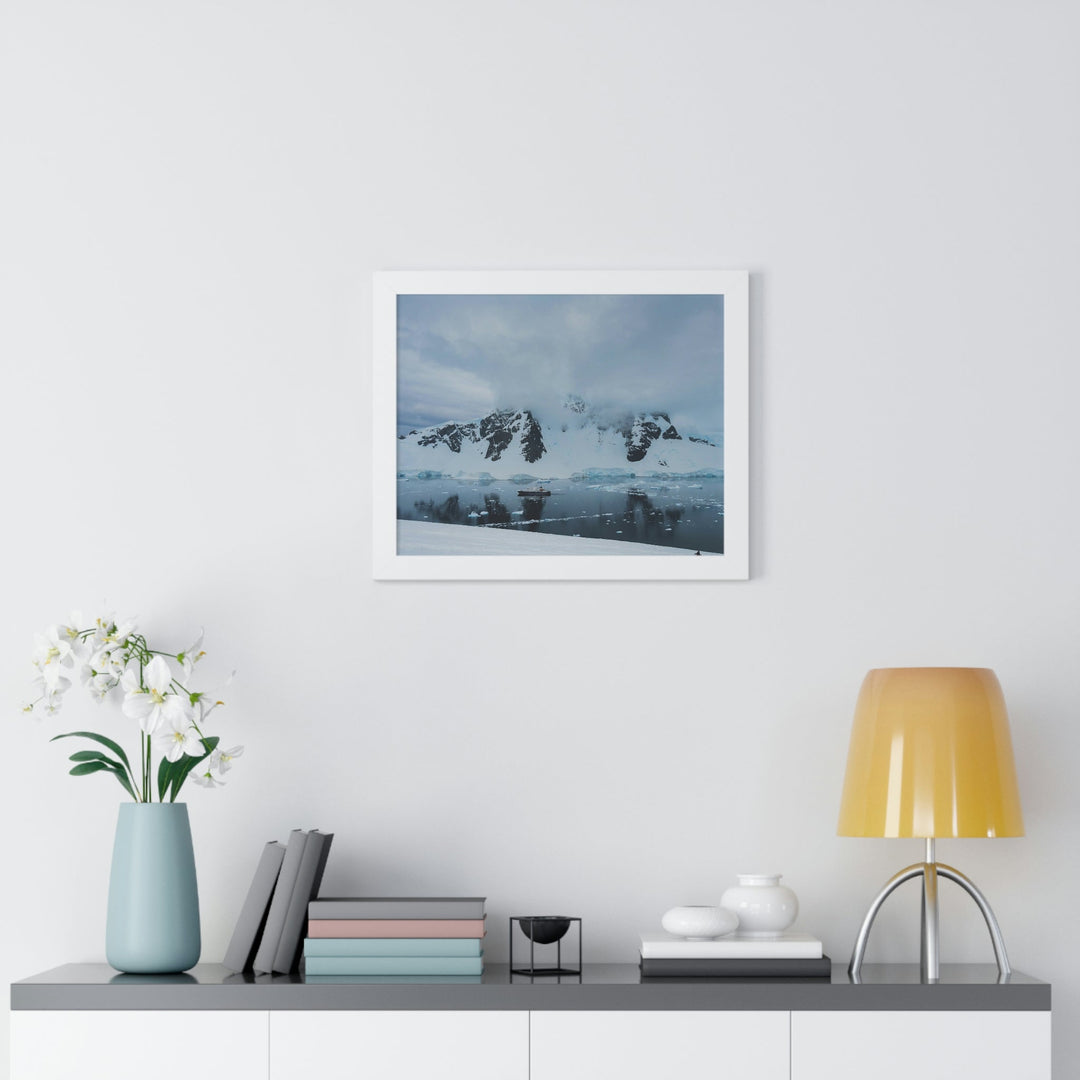 Peaceful Anchoring - Framed Print - Visiting This World