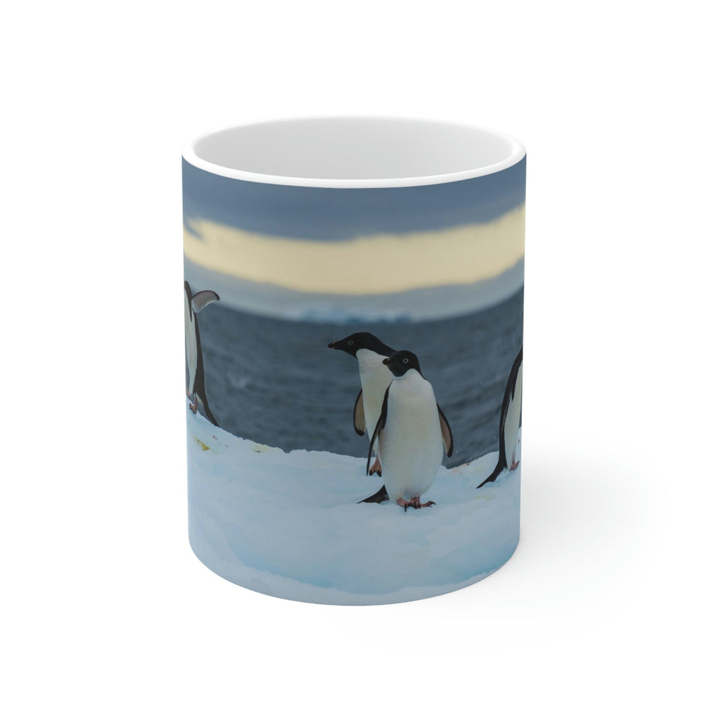 Penguin Dance - Ceramic Mug 11oz - Visiting This World