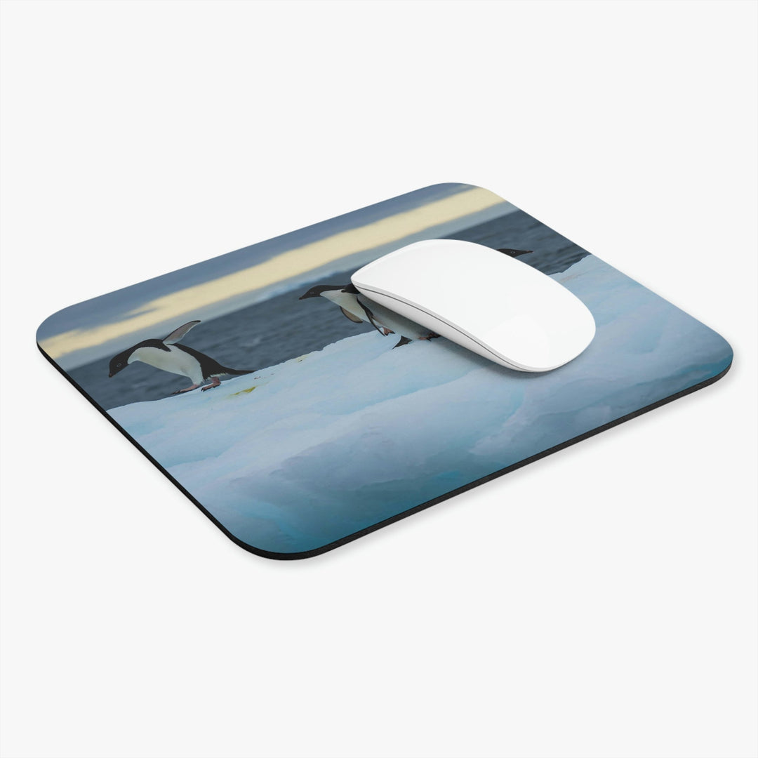 Penguin Dance - Mouse Pad (Rectangle) - Visiting This World