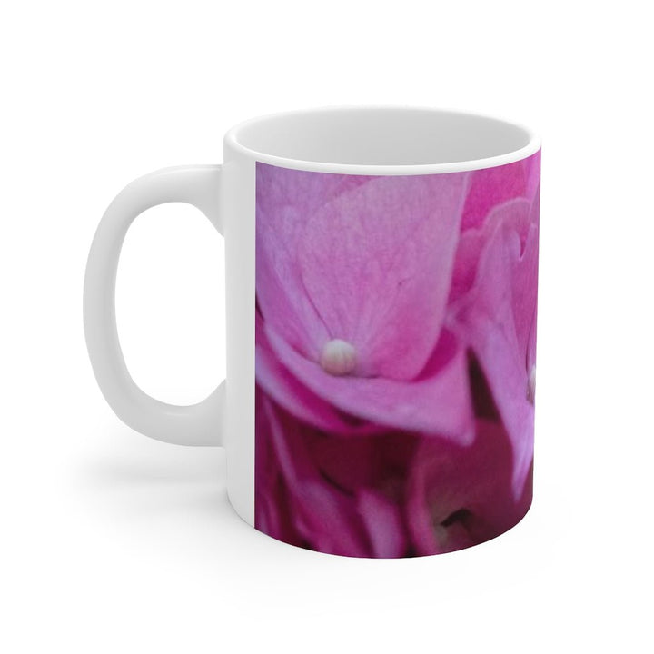 Pink Hydrangea Detail - Mug 11oz - Visiting This World