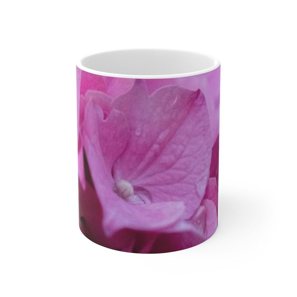 Pink Hydrangea Detail - Mug 11oz - Visiting This World