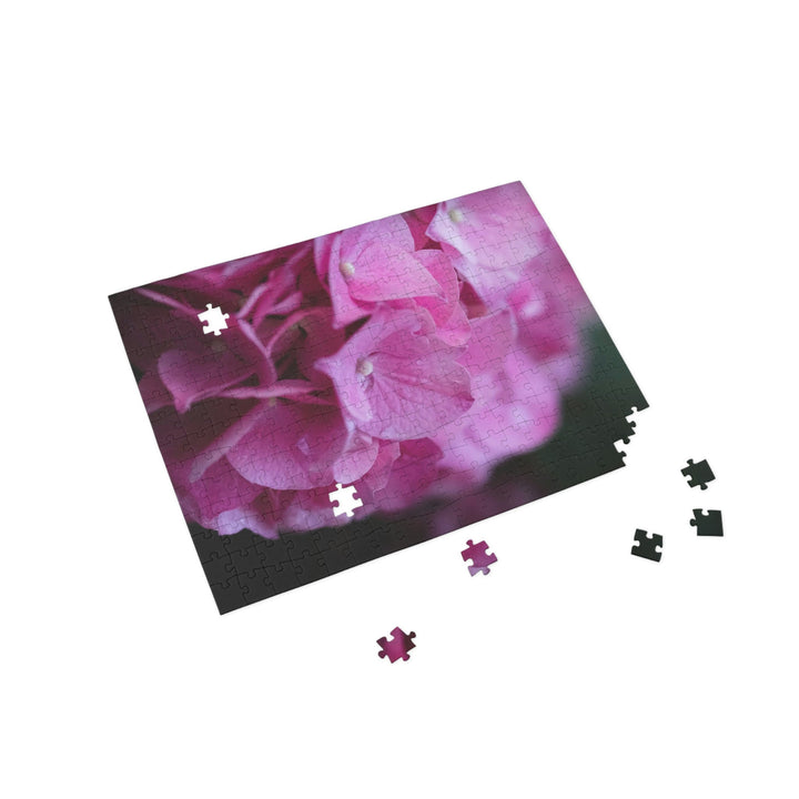 Pink Hydrangea Detail - Nature Puzzle (96, 252, 500, 1000-Piece) - Visiting This World