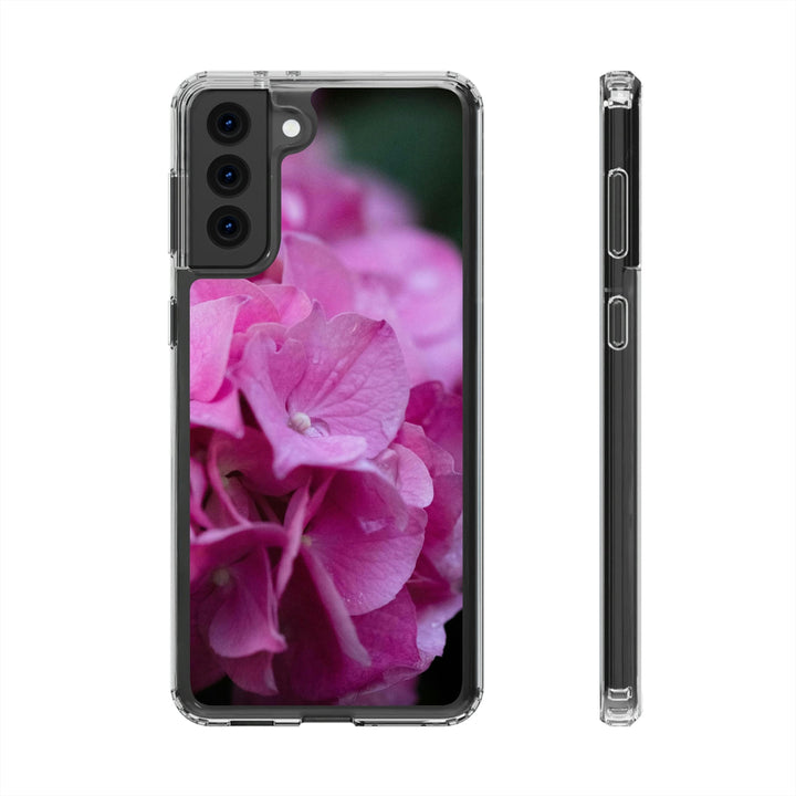 Pink Hydrangea Detail - Phone Case Featuring Photography Art - Visiting This World