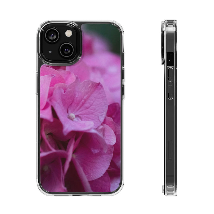 Pink Hydrangea Detail - Phone Case Featuring Photography Art - Visiting This World