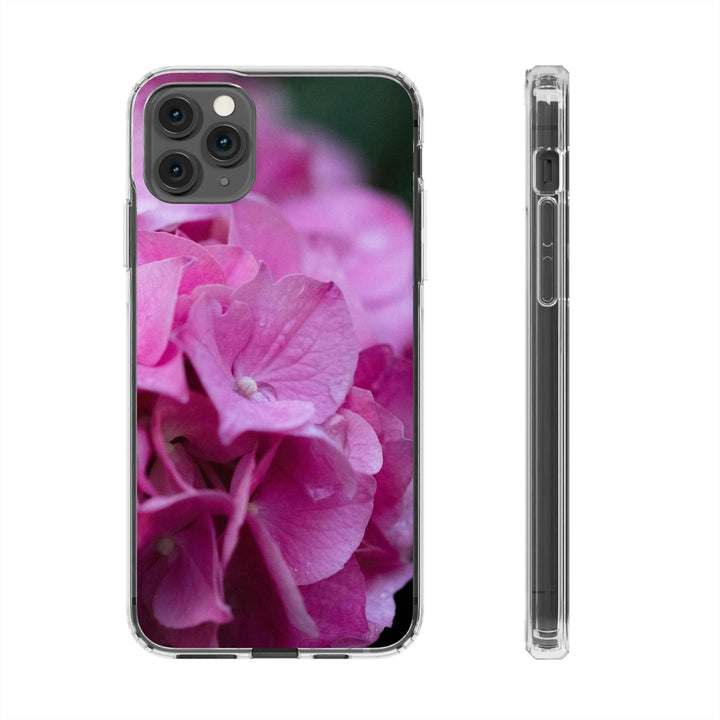 Pink Hydrangea Detail - Phone Case Featuring Photography Art - Visiting This World