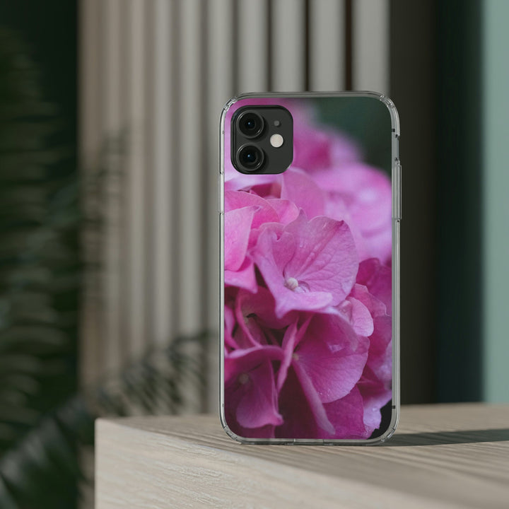 Pink Hydrangea Detail - Phone Case Featuring Photography Art - Visiting This World