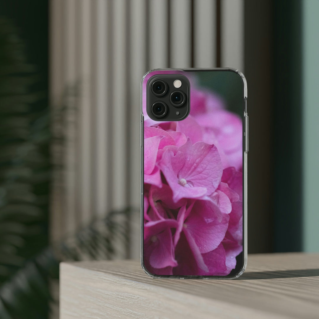 Pink Hydrangea Detail - Phone Case Featuring Photography Art - Visiting This World