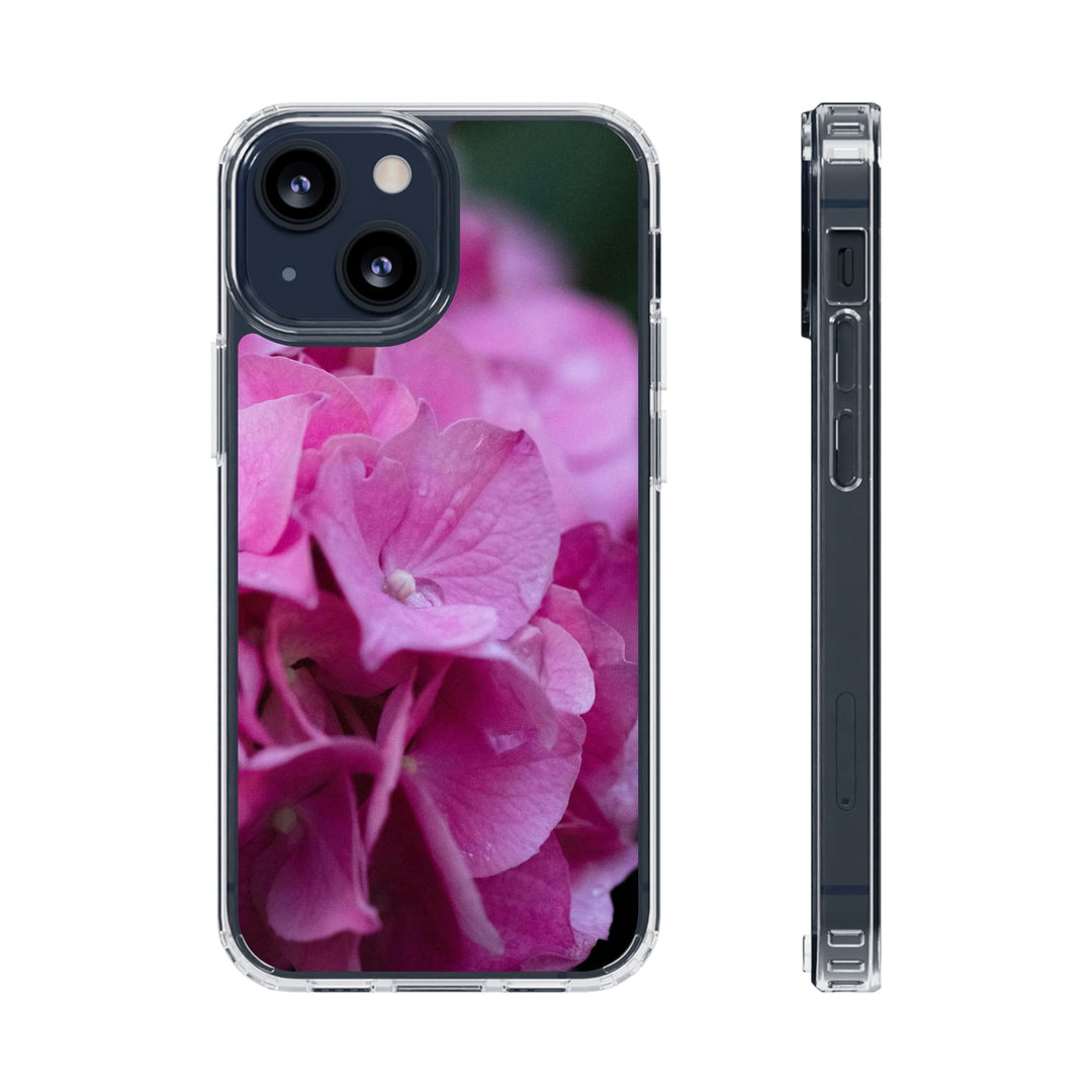 Pink Hydrangea Detail - Phone Case Featuring Photography Art - Visiting This World