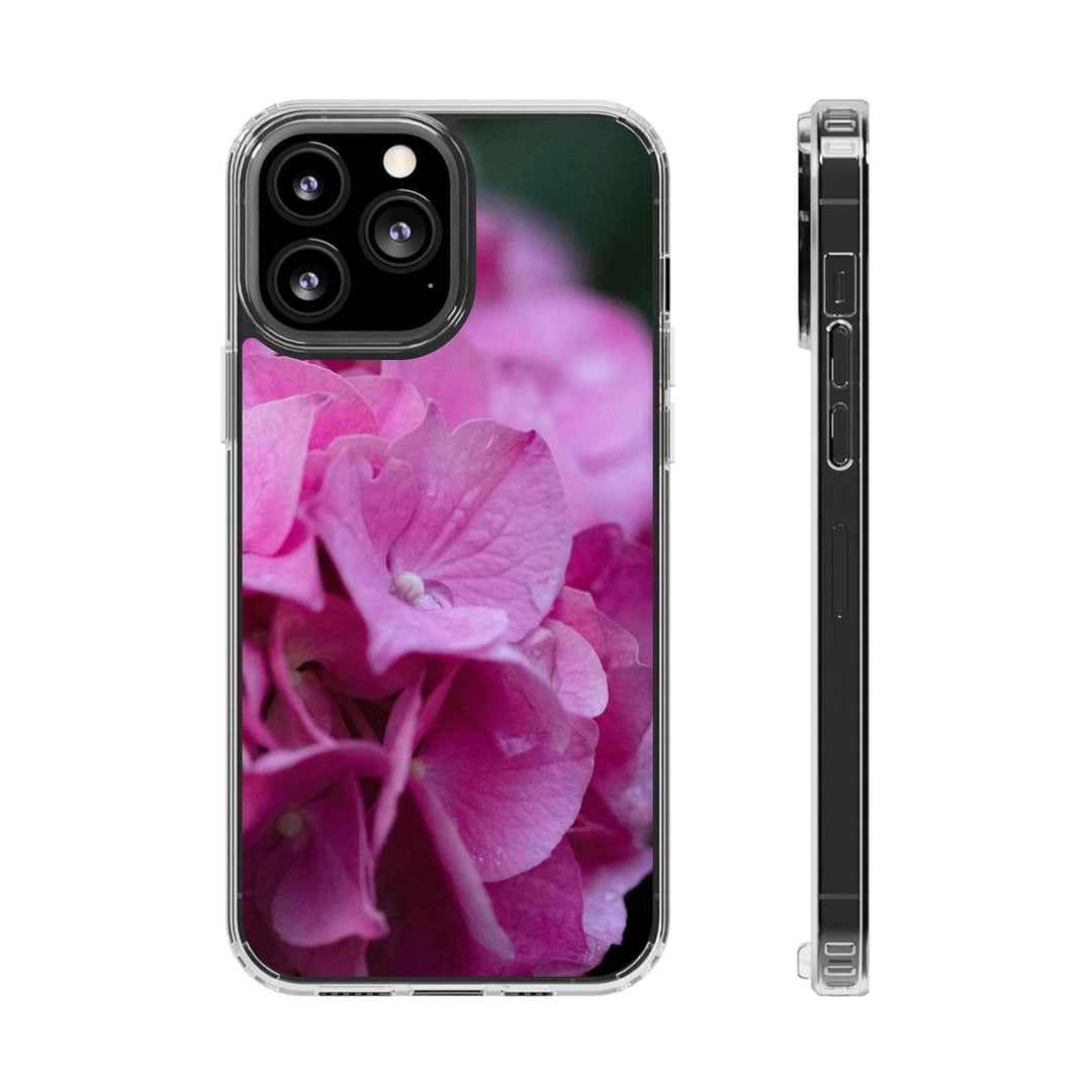 Pink Hydrangea Detail - Phone Case Featuring Photography Art - Visiting This World