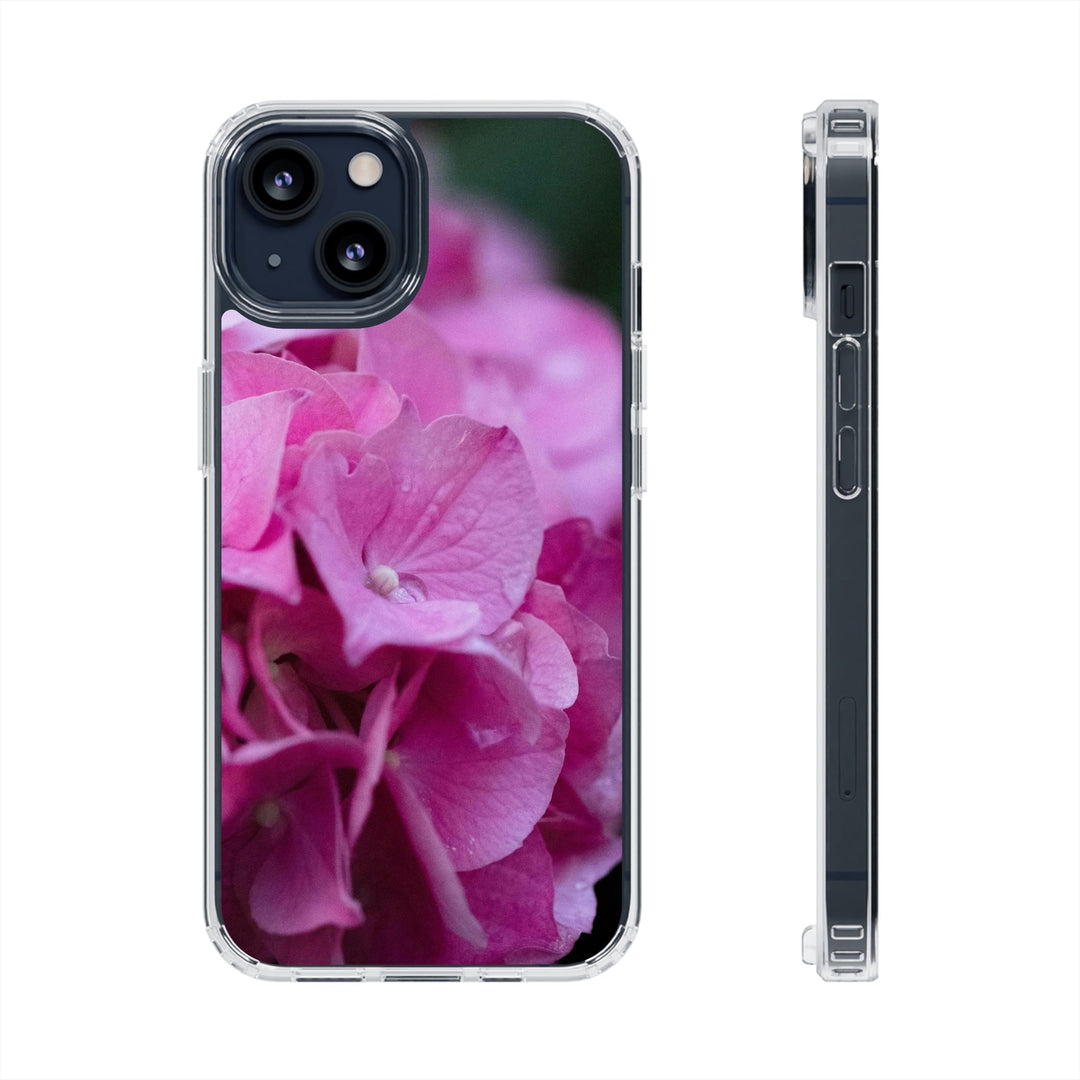 Pink Hydrangea Detail - Phone Case Featuring Photography Art - Visiting This World