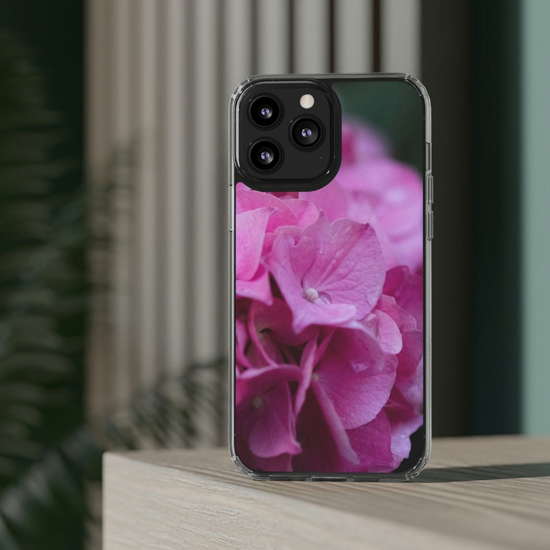 Pink Hydrangea Detail - Phone Case Featuring Photography Art - Visiting This World