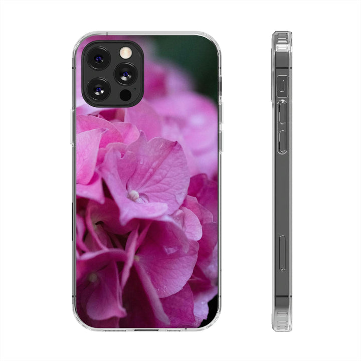 Pink Hydrangea Detail - Phone Case Featuring Photography Art - Visiting This World