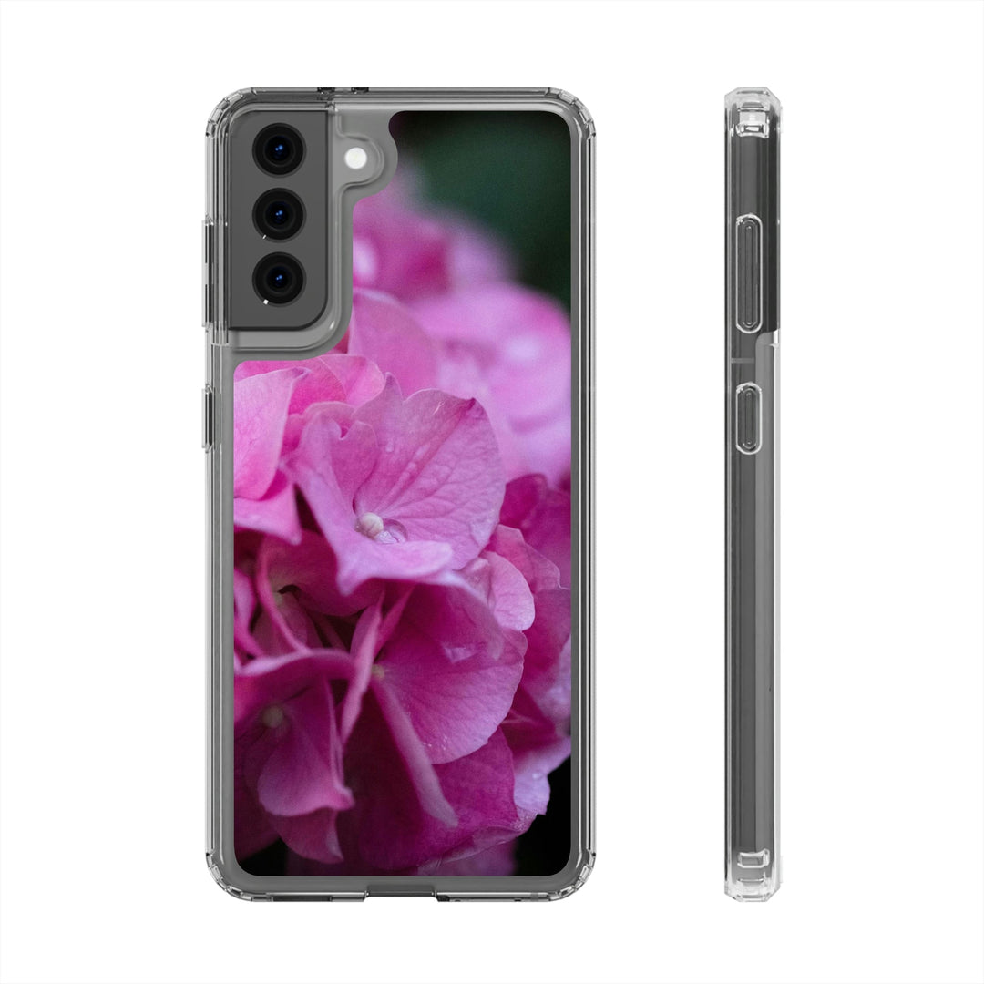 Pink Hydrangea Detail - Phone Case Featuring Photography Art - Visiting This World